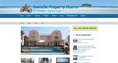 Desktop Screenshot of danielle-property-hunter.com